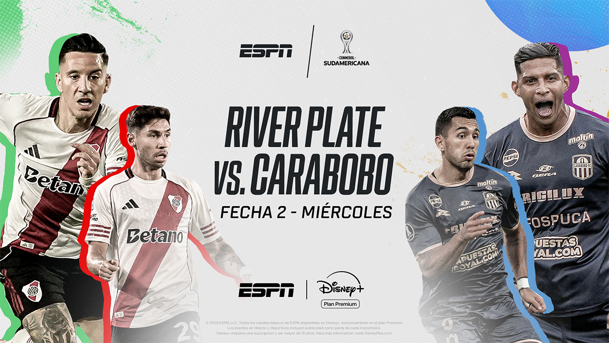 ESPN trae la segunda fecha de la CONMEBOL Sudamericana