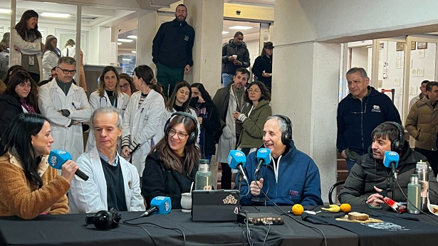 Radio Con Vos transmitió en vivo desde el Hospital Garrahan en apoyo al reclamo de sus trabajadores